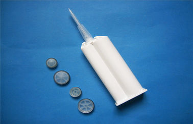 High Precision White 50ML AB Glue Cartridge Adhesive Syringe Barrel
